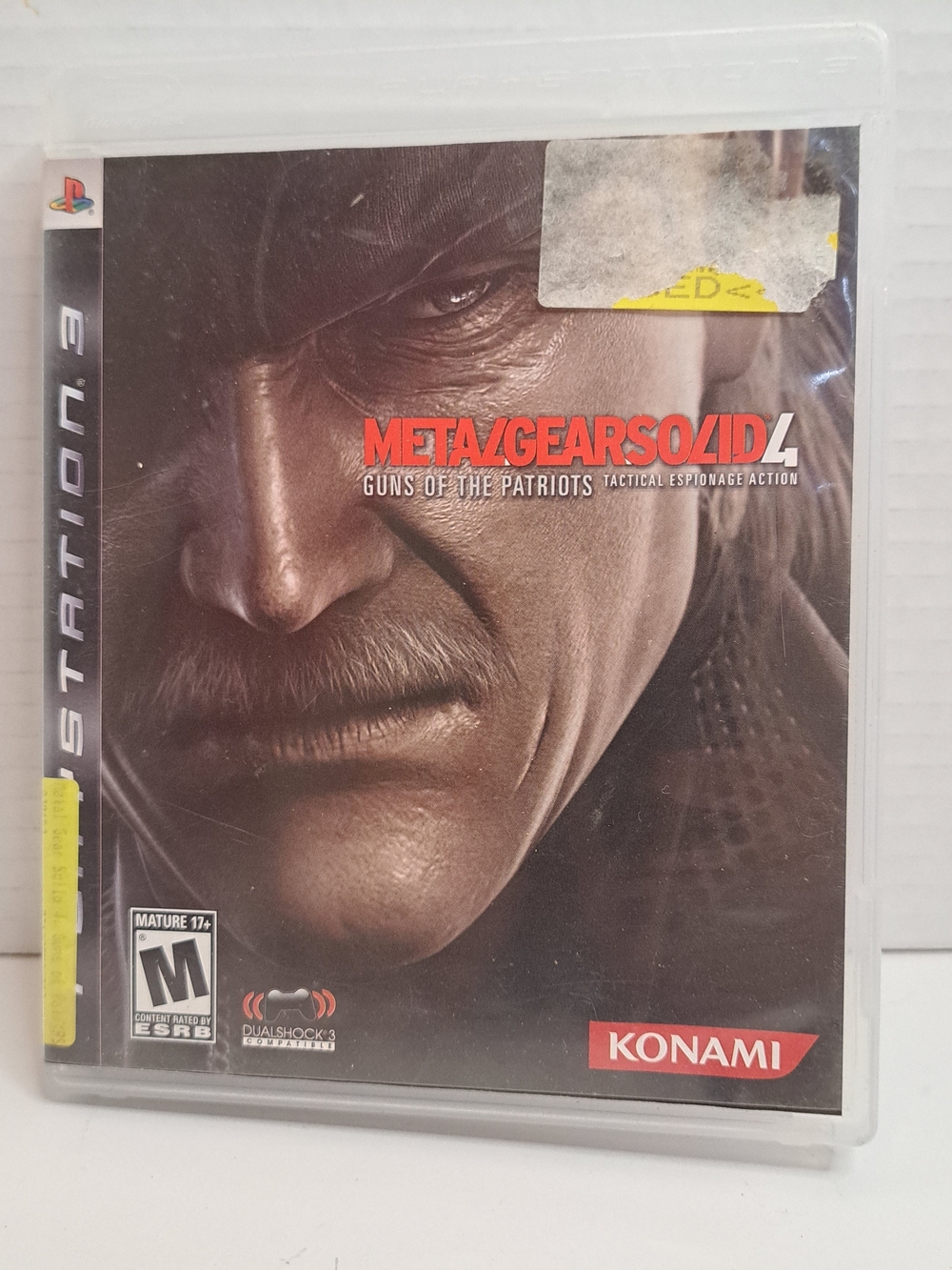 Metal Gear Solid 4: Guns of the Patriots (Sony PS3, 2008) Tested, Working
